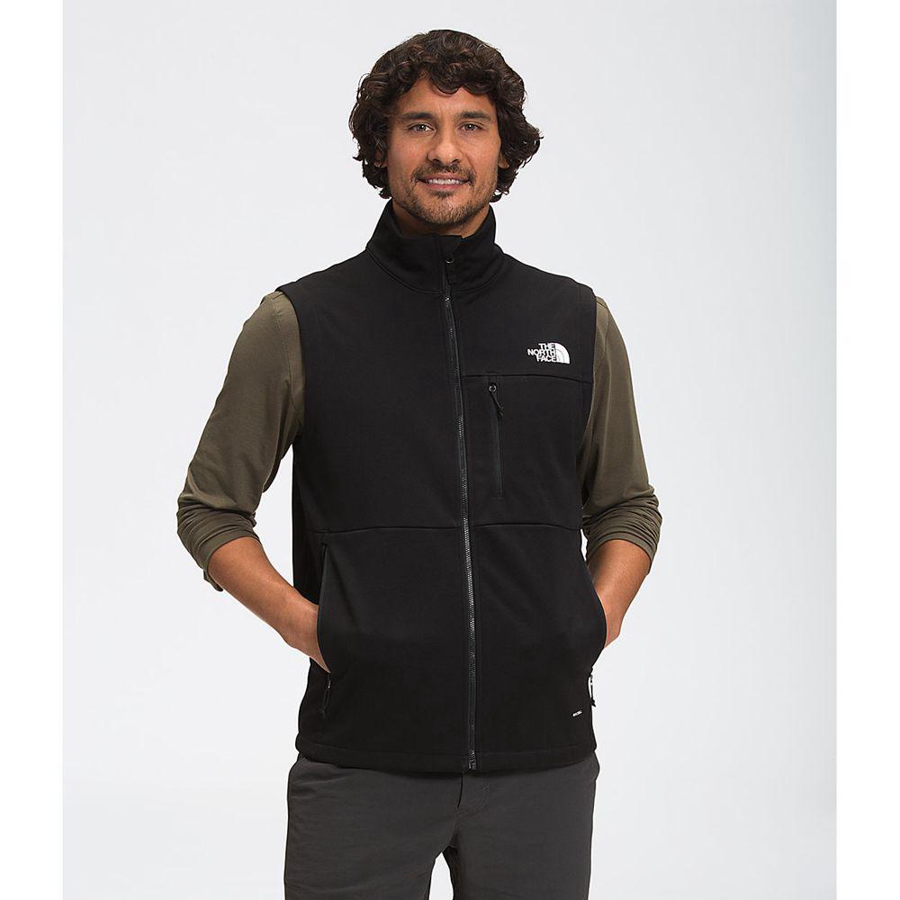 The North Face Apex Canyonwall Eco Ανδρικα Αντιανεμικα Μπουφαν - Μαυρα (UKPE56089)
